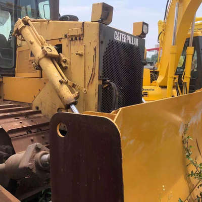 Equipo de construcción mediano Bulldozer CAT D7G usado con bomba hidráulica original