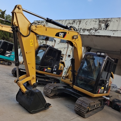 CAT312D Excavadora media con un peso de operación de 7193 kg y motor Mitsubishi 4M40TL