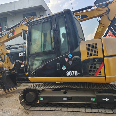 Calzado de pista de segunda mano 307D Excavadoras Cat 307D Modelo de soporte de video Cat307D