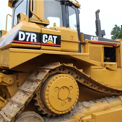 Excavadora de Shanghai usada CAT D7R con sistema hidráulico original y motor Cat C9