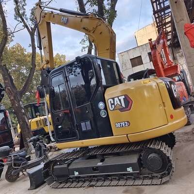 Excavadora de segunda mano con cilindro hidráulico CAT307 con maquinaria de rastreo