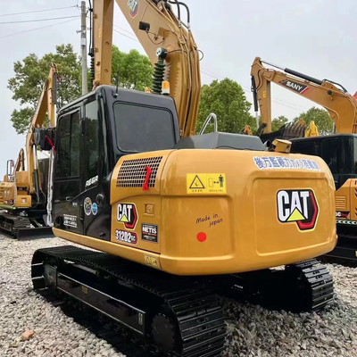 CAT312D Excavadora usada con cilindro hidráulico y válvula originales en buenas condiciones