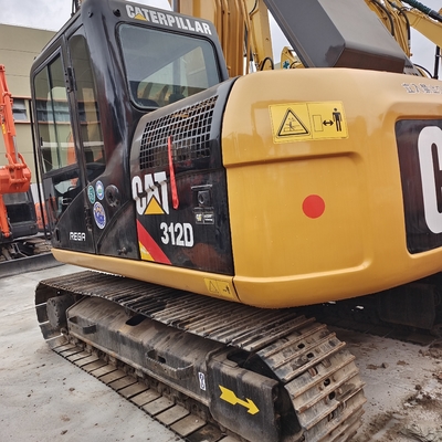Cat 312D Excavadora hidráulica de rastreo con un peso de operación de 12920 kg y un motor C4.2ACERT