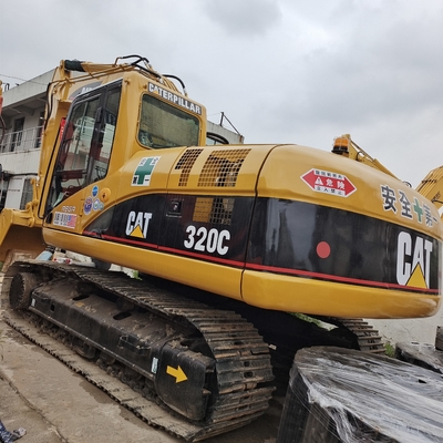 Japón 320C Excavadora Caterpillar Usada con válvula hidráulica original en buenas condiciones