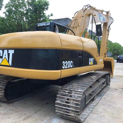 320C Excavadora Caterpillar usada de Japón con 21115 peso de operación