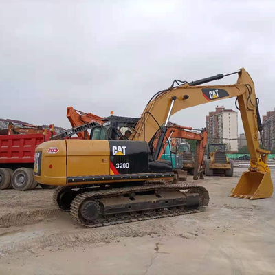 C6.4ACERT Motor usado Caterpillar 320d Excavadora de rastreo 20 toneladas Maquinaria de construcción