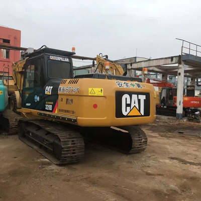 Excavadora Caterpillar 320d de 20 toneladas usadas con motor C6.4ACERT y capacidad de 1 cubo