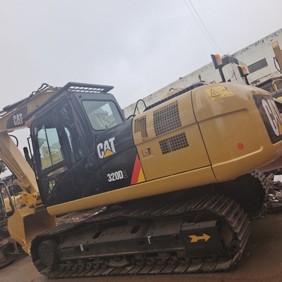 Excavadora Cat 320 D2 usada Máquinas de construcción de 20 toneladas con un peso de funcionamiento de 20930 kg