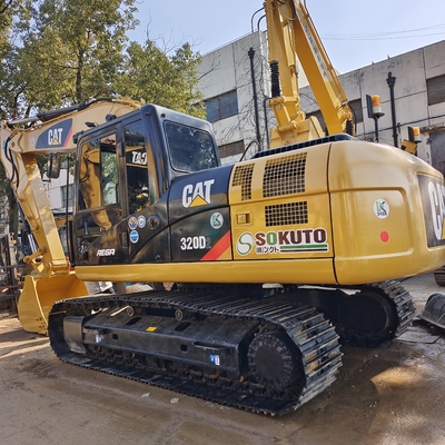 1200 horas de trabajo Caterpillar 320d Excavadora de 20 toneladas Máquinas de construcción
