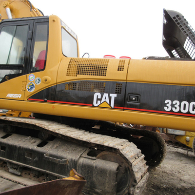 2018 Excavadora de construcción CAT 330C usada con 1200 horas de trabajo y zapatillas de pista 320C