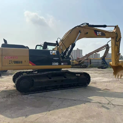 Excavadora Caterpillar 330d usada año 2020 con cilindro hidráulico original
