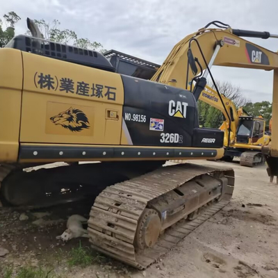 Gran y poderosa 326d Excavadora de rastreo con cabrestante original bomba hidráulica original