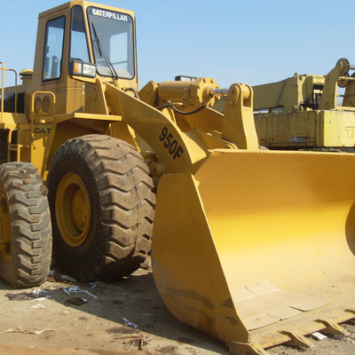 Carga nominal de 20 toneladas Cargador de ruedas Cat 950H 966H usado para la construcción