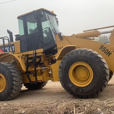 Carga nominal de 20 toneladas Cargador de ruedas delanteras de segunda mano Cat 950H con motor WEI CAHI