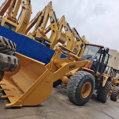 Cargador frontal de segunda mano 966H Cargador de ruedas CAT 966H usado para maquinaria de construcción