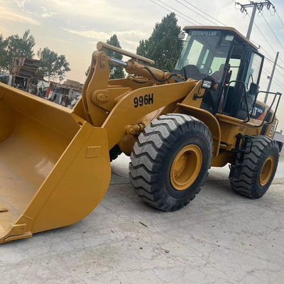 Cargador de ruedas delanteras Cat 966H de segunda mano en buen estado con 92 kW de potencia