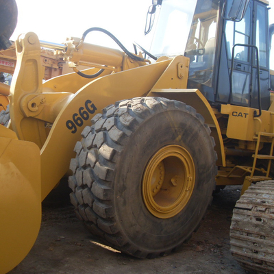Cargador de ruedas delanteras Caterpillar 966G de segunda mano con 1200 horas de trabajo y 92 kW de potencia