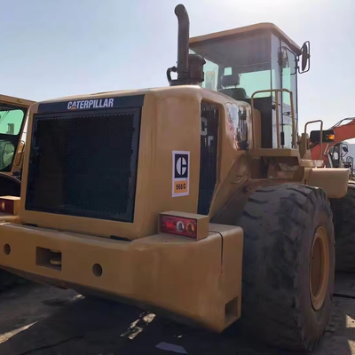 Cargador delantero Caterpillar 966H Cargador de ruedas usado con múltiples funciones en Shanghai