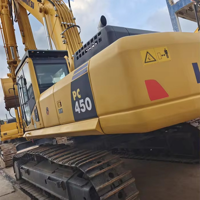 KOMATSU PC450-8 de segunda mano excavadora usada con motor de 257 kW para sus necesidades
