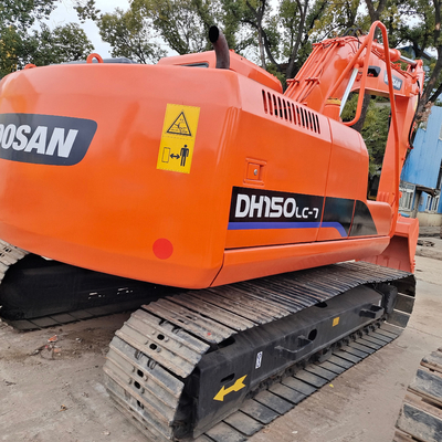 2010 Año original DOOSAN DH150LC-7 Excavadora en Japón con bomba hidráulica original