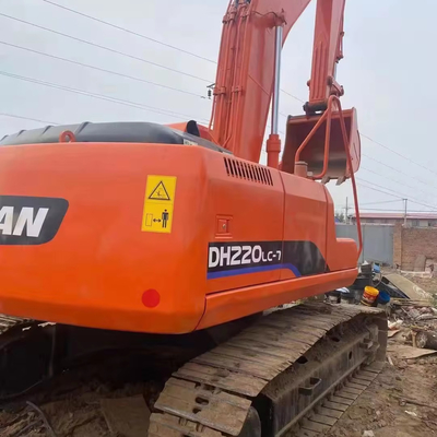 110KW Doosan DH220LC-7 excavadora 22Ton 2800 horas de trabajo original 225 300 hidráulico