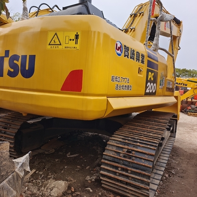 Excavadora Komatsu PC200 de 20 toneladas con válvula hidráulica original