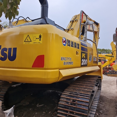 800 horas de trabajo Excavadora de segunda mano Usada Komatsu PC200-8 20 toneladas Peso de operación