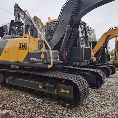 Excavadora hidráulica de 14 toneladas original Volvo EC140D con motor Euro 4 CE y EPA