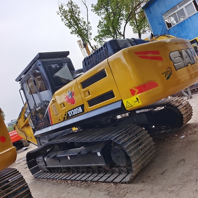 31500 Peso de funcionamiento SANY305H Excavadora grande usada con cilindro hidráulico original