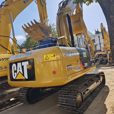 1200 Horas de trabajo CAT 320D Excavadoras usadas 1 Capacidad de cubo Máquinas de movimiento de tierra