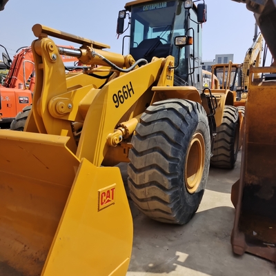 92 KW Cargador de ruedas de segunda mano Cat966 Cat 966H para maquinaria de construcción
