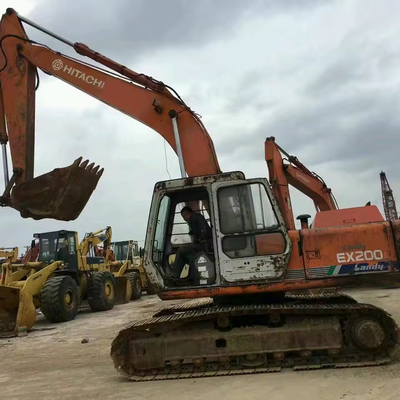 Excavadora japonesa de 20 toneladas EX200-1 EX200-3 con motor ISUZU 2015