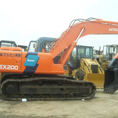 Excavadora de ruedas de rastreo 2015 Hitachi ZX200 EX200-3 EX200-5 Utilizada con 4000 horas de trabajo