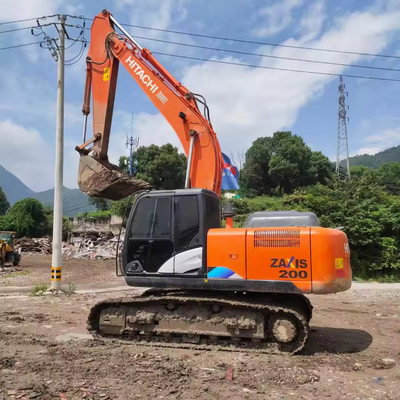 Excavadoras usadas Hitachi EX200-3 2015 año Excavadora de ruedas de rastreo Hitachi EX200-5