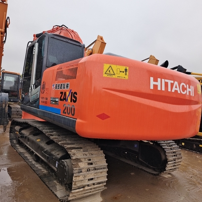ORIGINAL cilindro hidráulico Hitachi zx200 Excavadora usada con capacidad de cubo de 1CBM