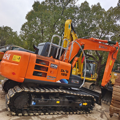 Descuento Excavadora usada Hitachi ZX120 ZX120-3 con 12 toneladas de peso operativo desde 2015