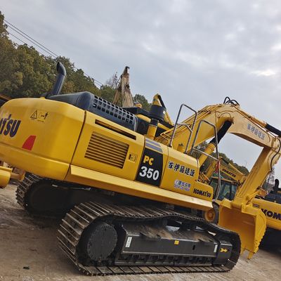 33 toneladas de peso operativo utilizado Komatsu Pc350-7 excavadora para el proyecto de construcción en A