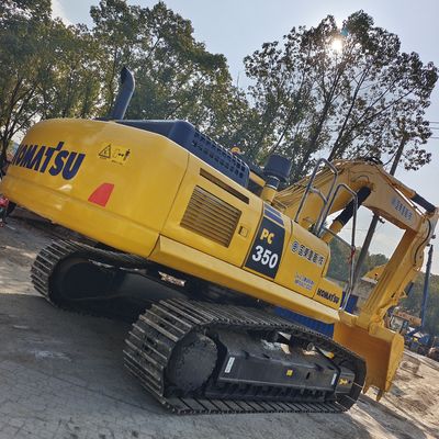 1.5cbm Capacidad de cubo Komatsu450 Excavadora de rastreo hidráulica usada con bomba original