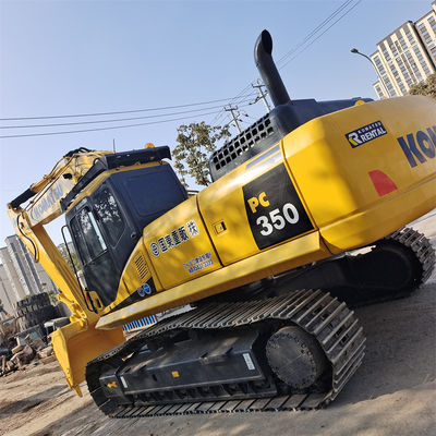 Excavadora japonesa Komatsu PC350 con cilindro hidráulico original y 800 horas de trabajo