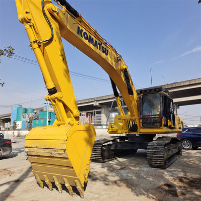 Excavadora usada de cilindro hidráulico Komatsu PC350 con bajo costo de mantenimiento