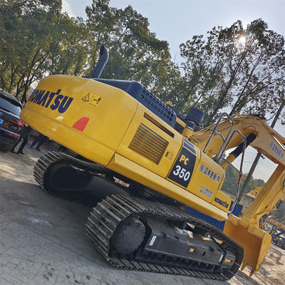Excavadora Komatsu PC350-7 usada de 35 toneladas con capacidad de cubo de 1.5cbm en buenas condiciones