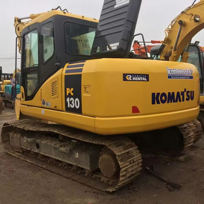 Excavadora Komatsu PC130-7 usada Excavadora de 13 toneladas con válvula hidráulica original
