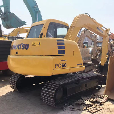 6 toneladas de excavadora japonesa usada PC60-7 de segunda mano Komatsu PC60-7pc56-7pc30MR Excavadoras