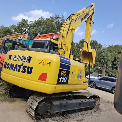 800 horas de trabajo Komatsu Excavadora PC110 con válvula hidráulica original