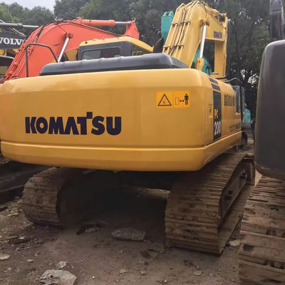 107KW 20 toneladas KOMATSU PC200 Excavadora de rastreo medio usada con válvula hidráulica original