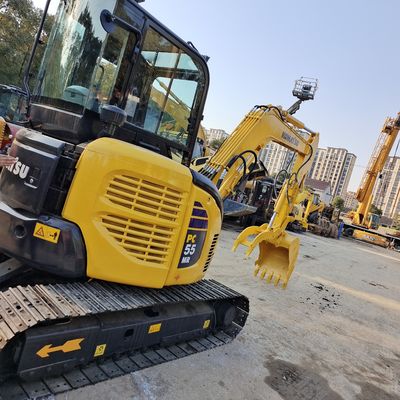 Peso de funcionamiento bajo KOMATSU PC35 PC55 mini excavadora para sus necesidades de construcción
