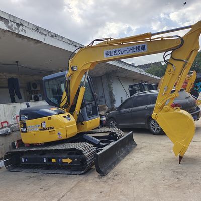 La excavadora Komatsu PC78US de segunda mano PC78US usada en buenas condiciones para su construcción