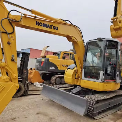 Excavadora de bomba hidráulica Komatsu PC78US original con un excelente rendimiento de costos
