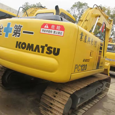 Japón Original KOMATSU Excavadora PC120 Usada con 67.1KW y en buenas condiciones en 2022