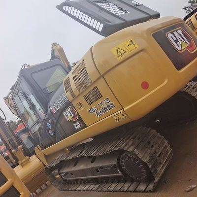 Excavadora original japonesa Caterpillar 320D con 20 toneladas de peso operativo